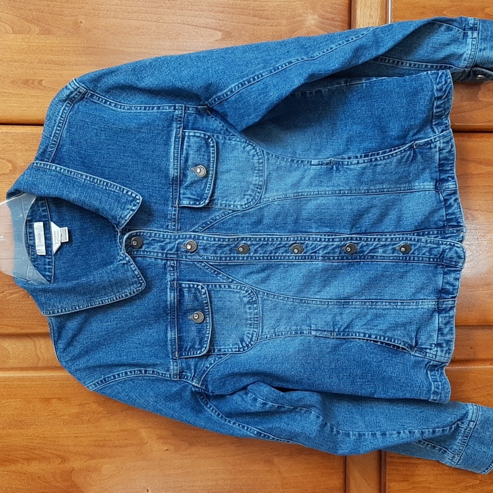 Christopher & Banks Denim Jean Jacket XL